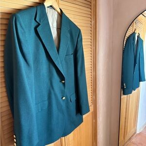 Stafford Teal Blazer